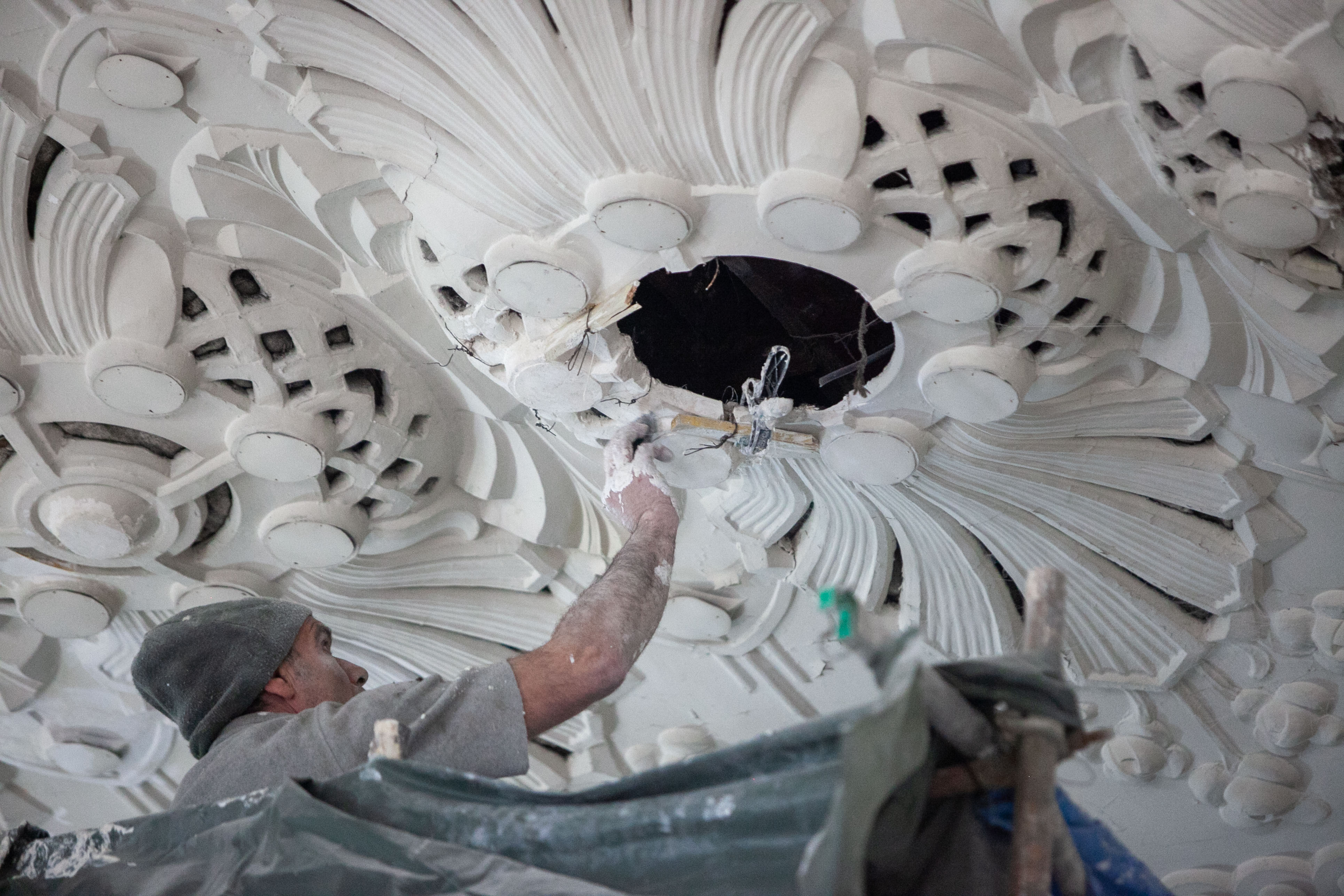 Musée de la Résistance : rencontre avec Franck Thième, mouleur-staffeur