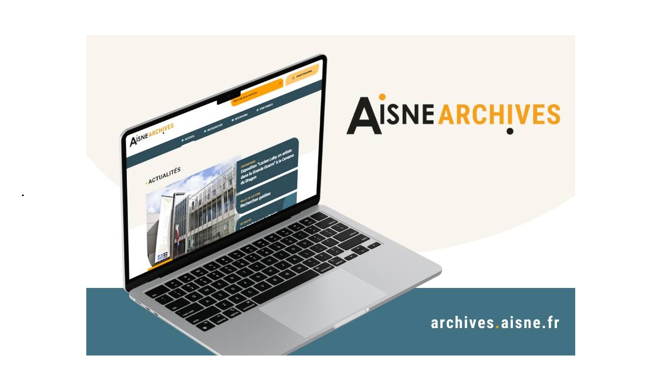 Les Archives départementales de l’Aisne dévoilent leur nouveau site internet