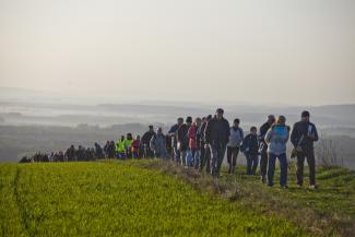 marche du matin 16 avril