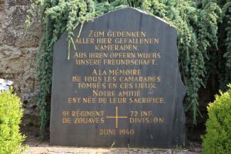 Un monument unique dans l’Aisne : la stèle franco-allemande de Trosly-Loire (...) ©CD02