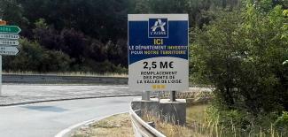 Panneau Travaux Rd 1