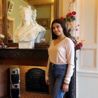 Célia Bouali participante à CAP'Jeunes