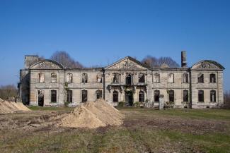 Facade abbaye St Vincent