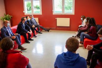 Visite recteur internant vervins