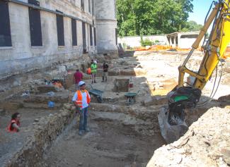 Travaux au château de Villers-Côtterets