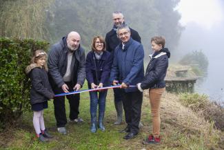 Inauguration sentier Saint-Simon
