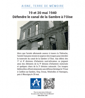 Plaque mémorielle - Etreux ©CD02