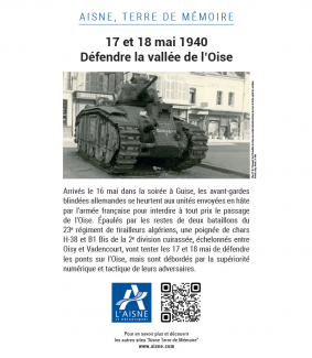 Plaque mémorielle - Tupigny ©CD02