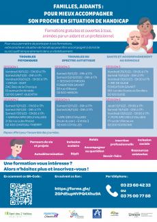 Formations accompagnement proches en situation de handicap