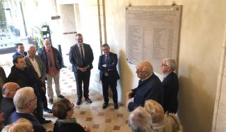 Dévoilement plaque CD02