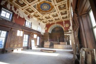 Salle d'audience du tribunal de Vervins