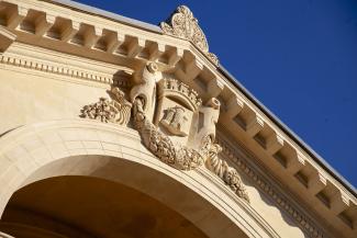 Façade du tribunal de Vervins