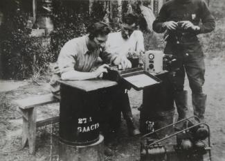 La radio du maquis de La Coupille ©Archives du Musée de la Résistance et de la Déportation de Tergnier