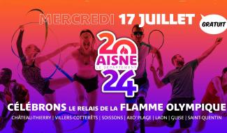 Tout savoir sur le Relais de la Flamme Olympique dans l'Aisne