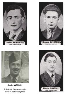 Les résistants du groupe de Busigny ©Archives de l'association des familles de fusillés (MRN)