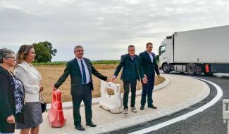 Ouverture du giratoire de Guise ©CD02