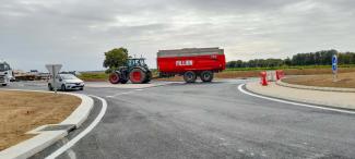 Ouverture du giratoire de Guise ©CD02