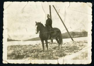 L’unteroffizier Arthur Zobrowski ©Arch. dép. Territoire de Belfort