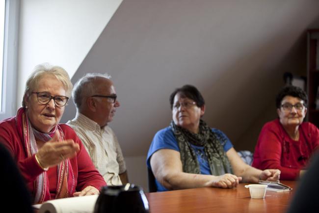 Moment de répit au club des aidants
