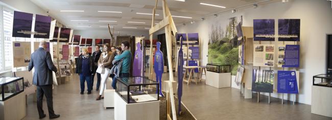 Visite exposition reconstruction aux archives