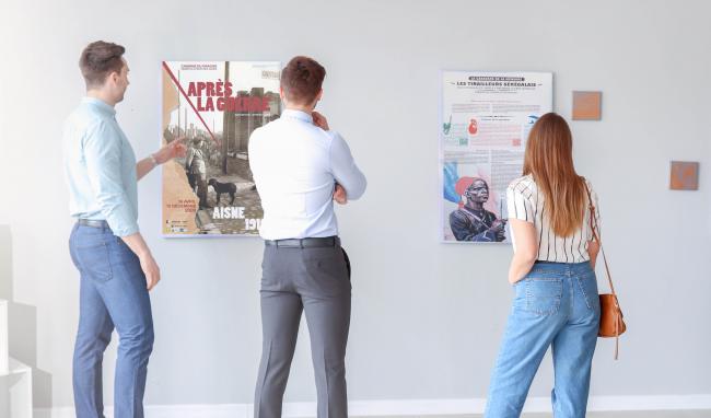 accrochage exposition