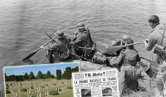 Montage presse - L'Aisne en 1940, du 1er au 7 juin ©CD02