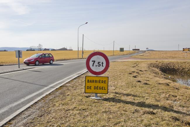 barriere de degel - voirie