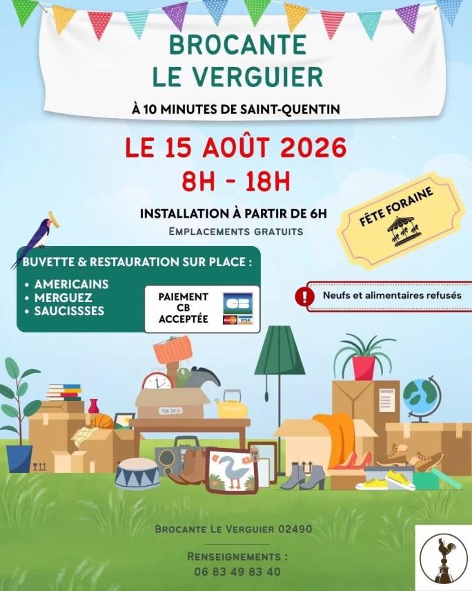 15 AOUT LE VERGUIER
