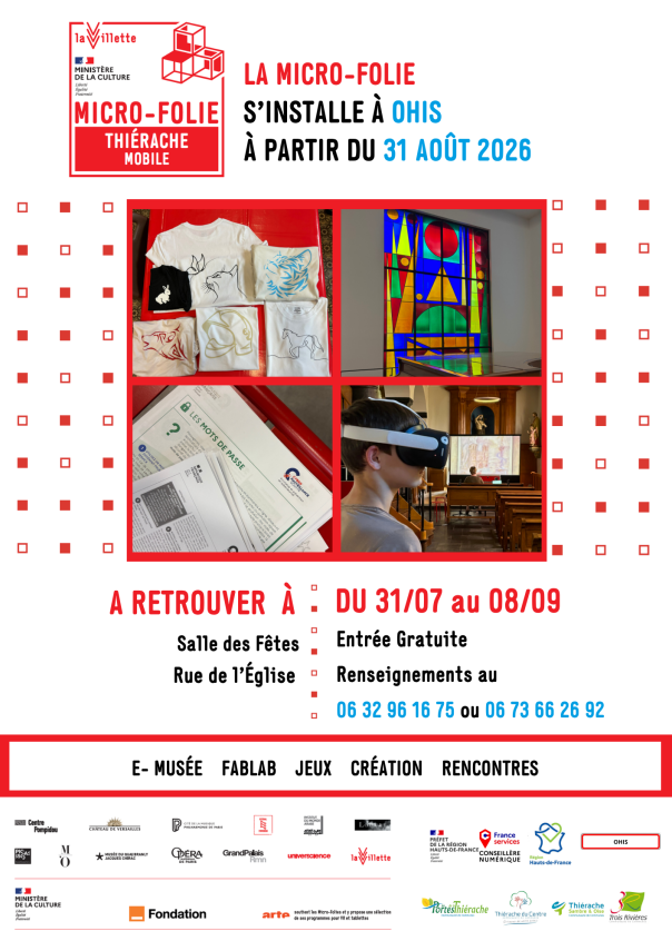 Flyer Micro-Folie Ohis (x4) - 2