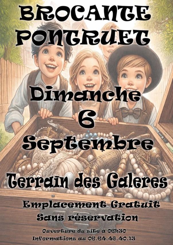 5 SEPT BROCANTE PONTRUET
