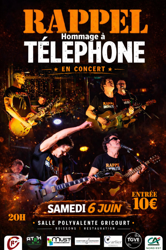 AFFICHE TELEPHONE RAPPEL
