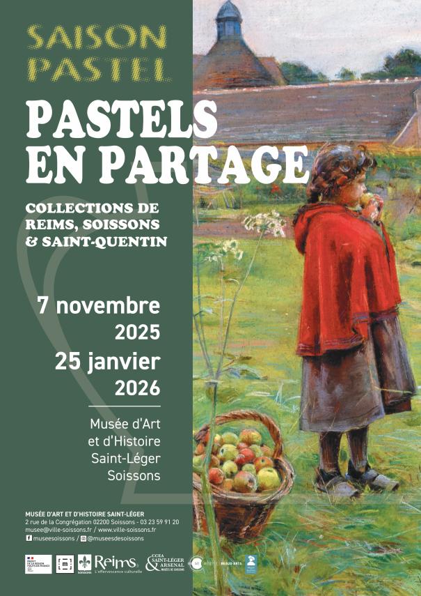 Affiche Pastel A3 - Pastels en partage