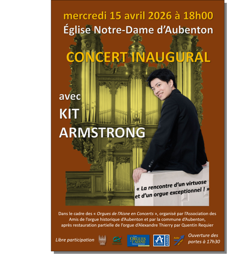Affiche concert 15 avril 2026