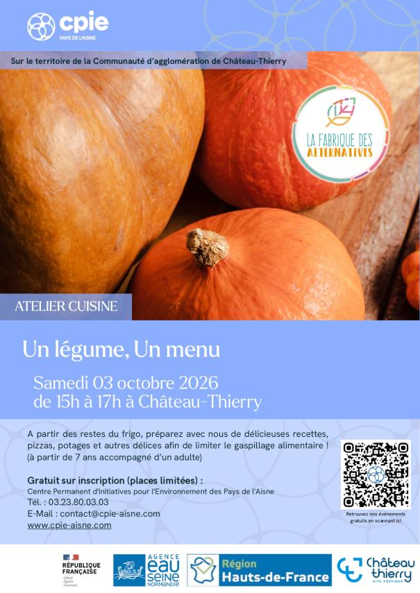 Atelier cuisine - 03 oct