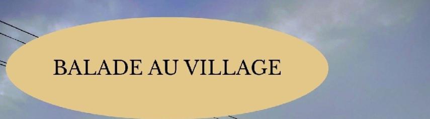 Balade au village buire