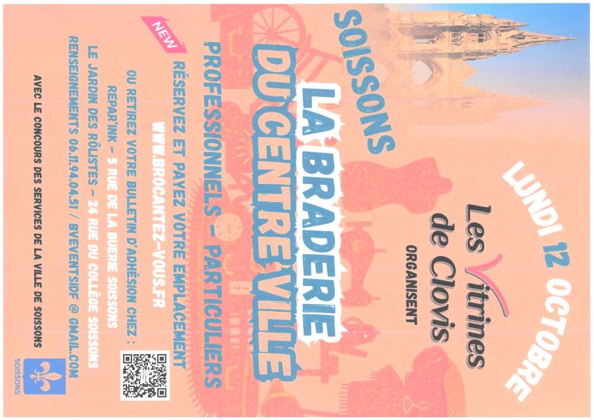 Braderie de Soissons 12 oct