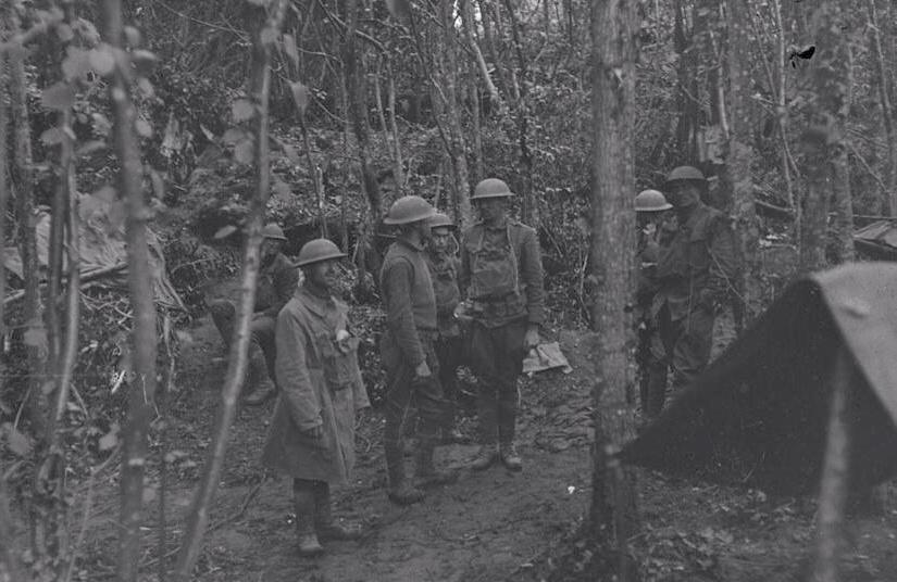 Marines dans le bois de Belleau < Aisne < Picardie