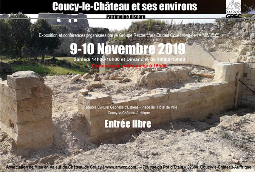 Exposition conférences AMVCC 2019 < Coucy-le-Château < Aisne < Hauts-de-France