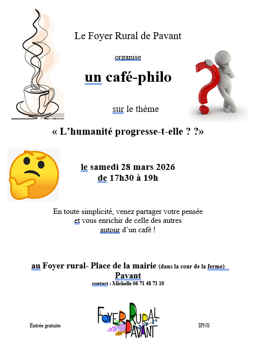 Café Philo Pavant 