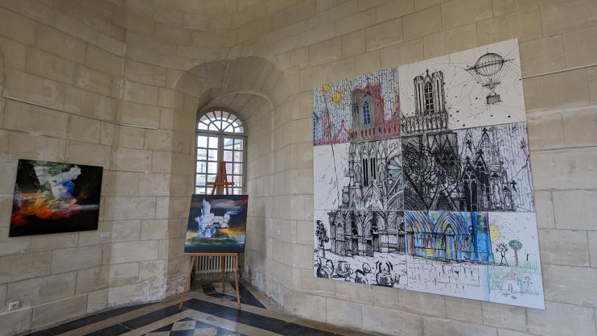 Exposition Galerie Ephémère 2024 II < Laon < Aisne < Hauts-de-France