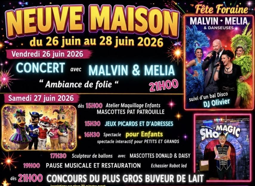 Fête Neuve Maison bandeau