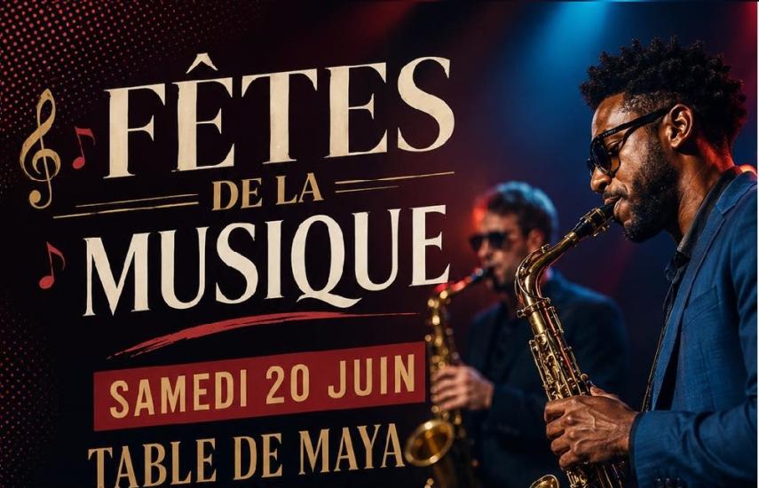 Fête de la musique Table de Maya