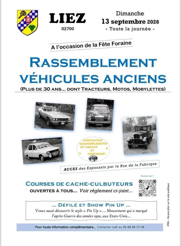Rassemblement de véhicules anciens