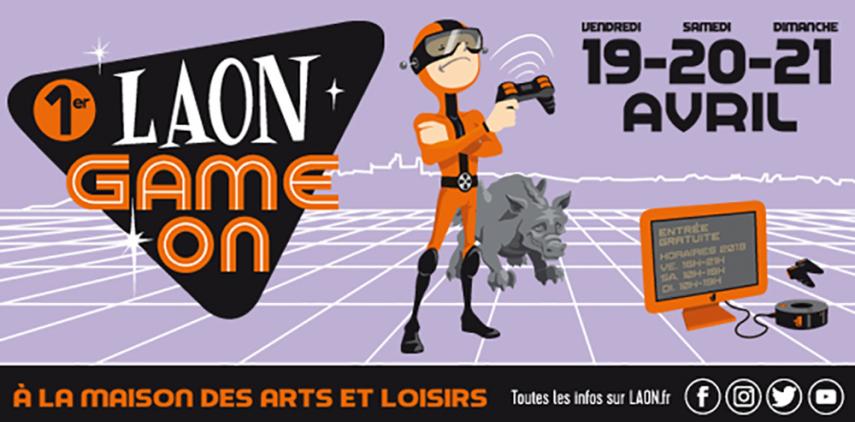 Game on ! affiche < Laon < Aisne < Picardie
