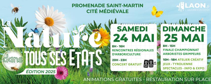Fête de la Nature 2025 affiche < Laon < Aisne < Picardie