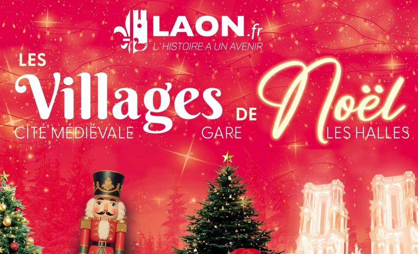 Village de Noël affiche 2025 < Laon < Aisne < Picardie