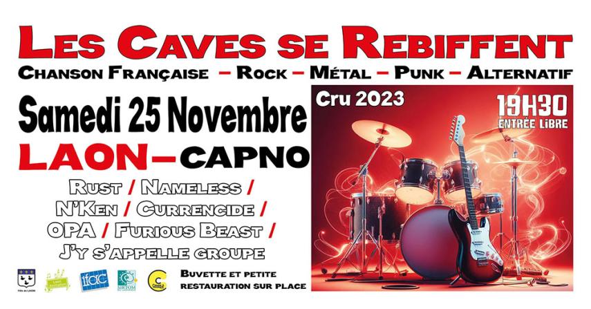 Les Caves se rebiffent 2023 < Laon < Aisne < Picardie