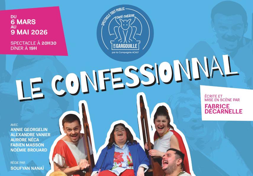 Théâtre de la Gargouille Le Confessionnal < Laon < Aisne < Hauts-de-France