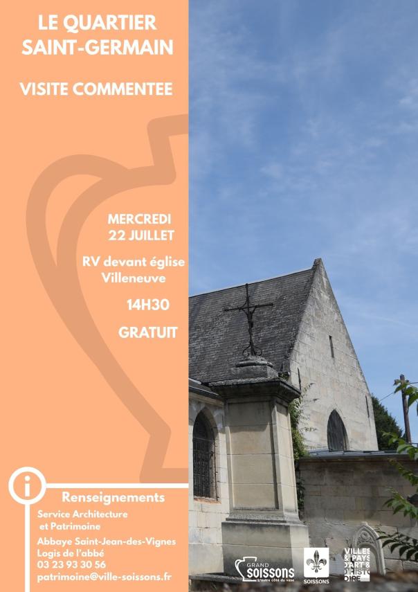 Le quartier de Saint-Germain à Villeneuve