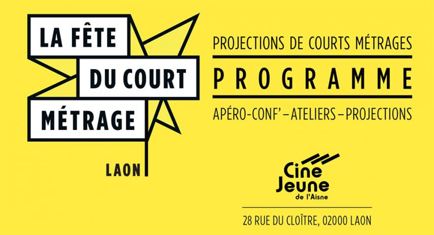 Fête du court-métrage 2019 logo < Laon < Aisne < Picardie